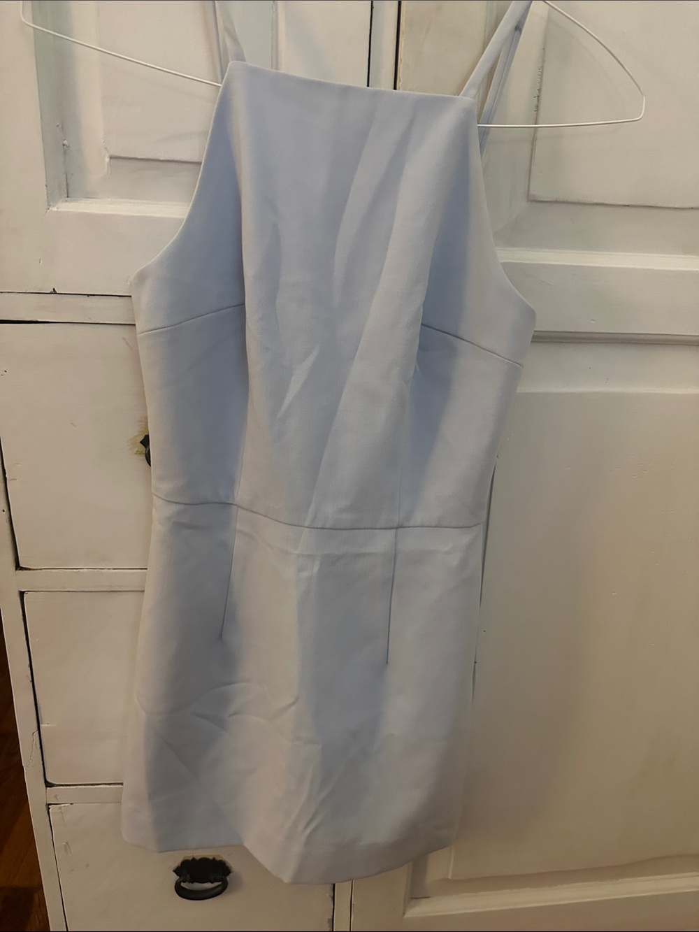 French Connection Pale Blue Mini Halter Dress size 0